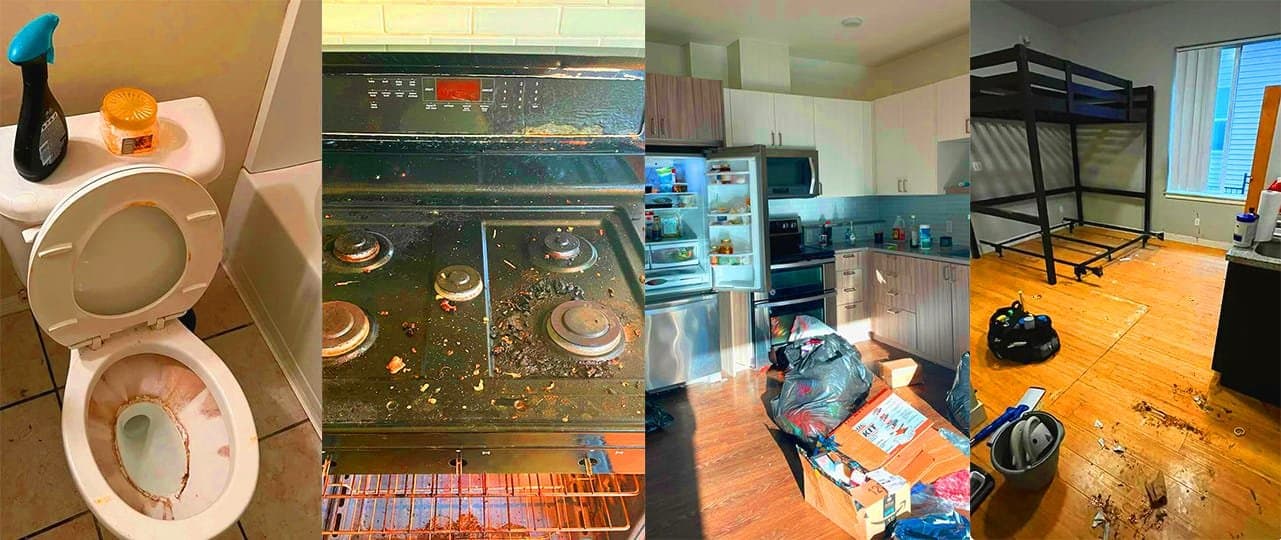 Dirty kitchen